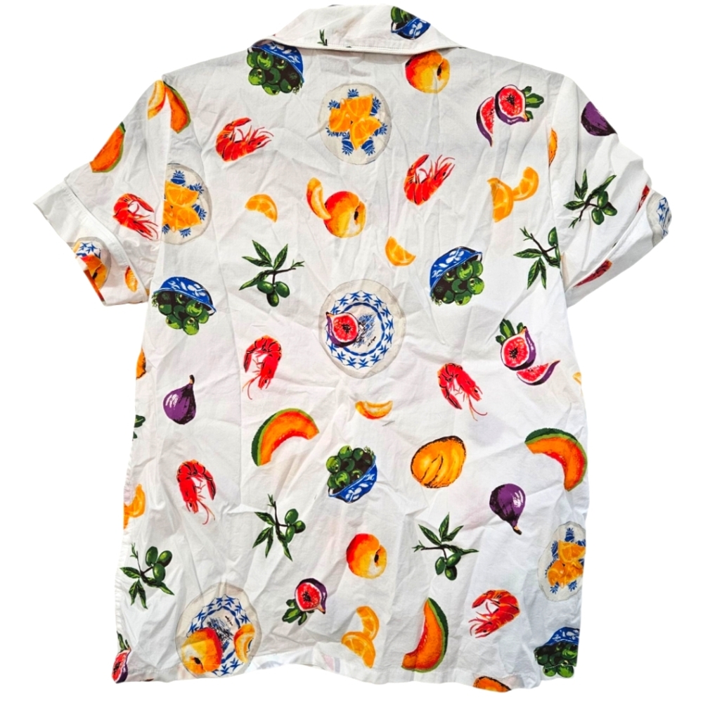 NWT J.Crew Factory Short-sleeve Cotton Short Pajama Top Size XS - Picture 5 of 5